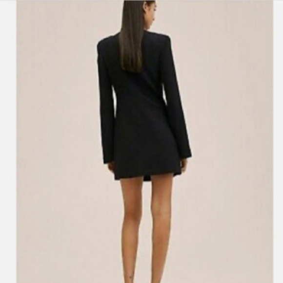 Brand New Jason Wu Blazer Dress Black Small Nwt - Picture 3 of 7